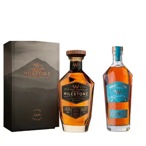 Westward Milestone No.3 &amp; American Single Malt Bundle - Main Street Liquor