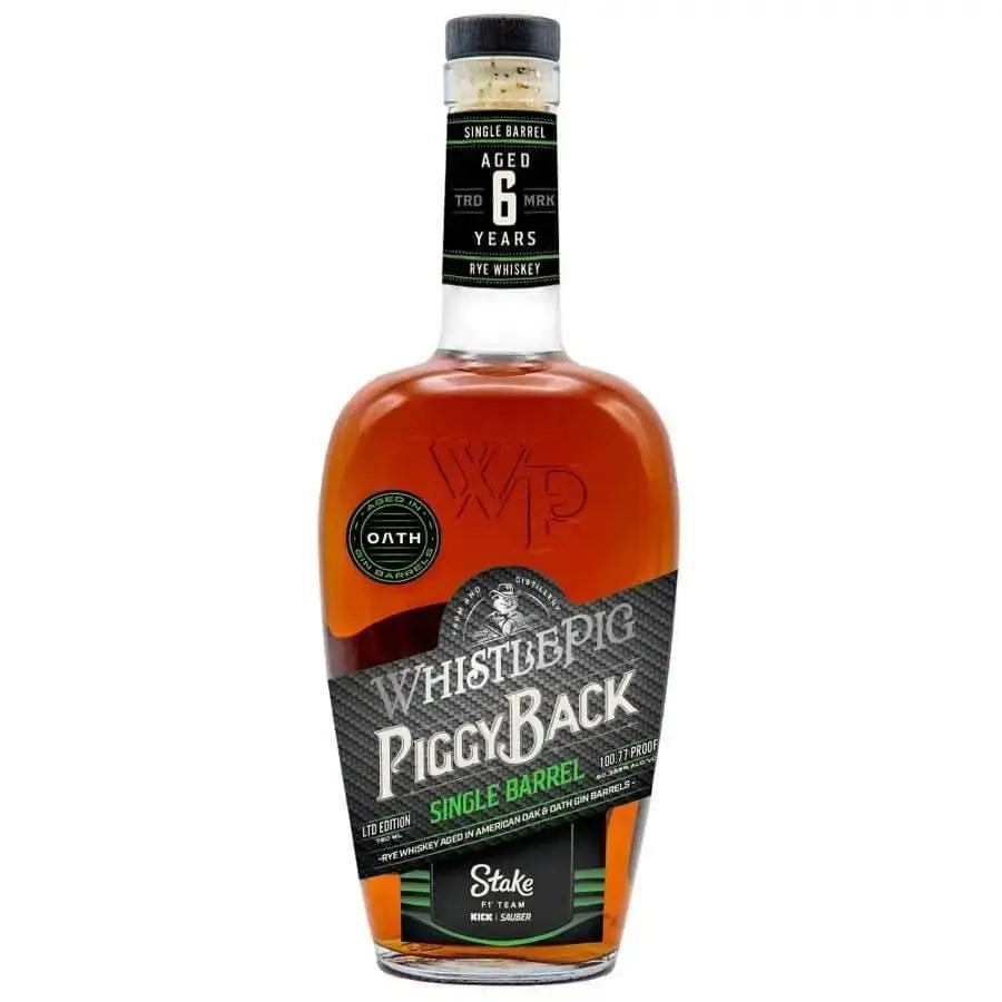 WhistlePig PiggyBack Stake F1 Team Kick Sauber - Main Street Liquor