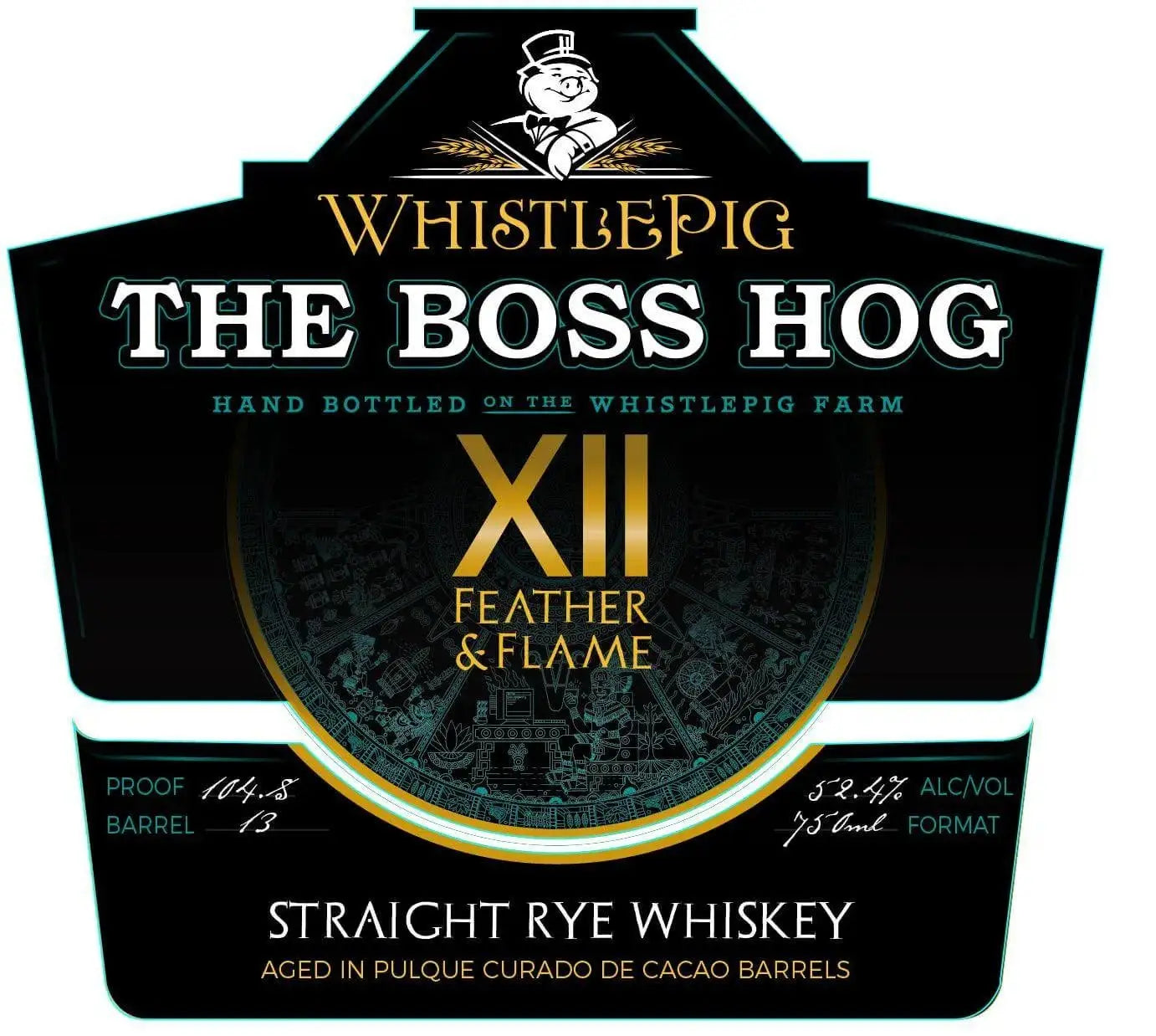 WhistlePig The Boss Hog XII: Feather & Flame Straight Rye Whiskey - Main Street Liquor