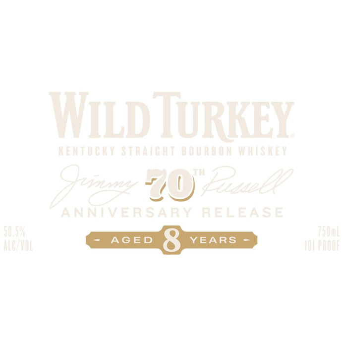 Wild Turkey Jimmy Russell 70th Anniversary Release - Main Street Liquor