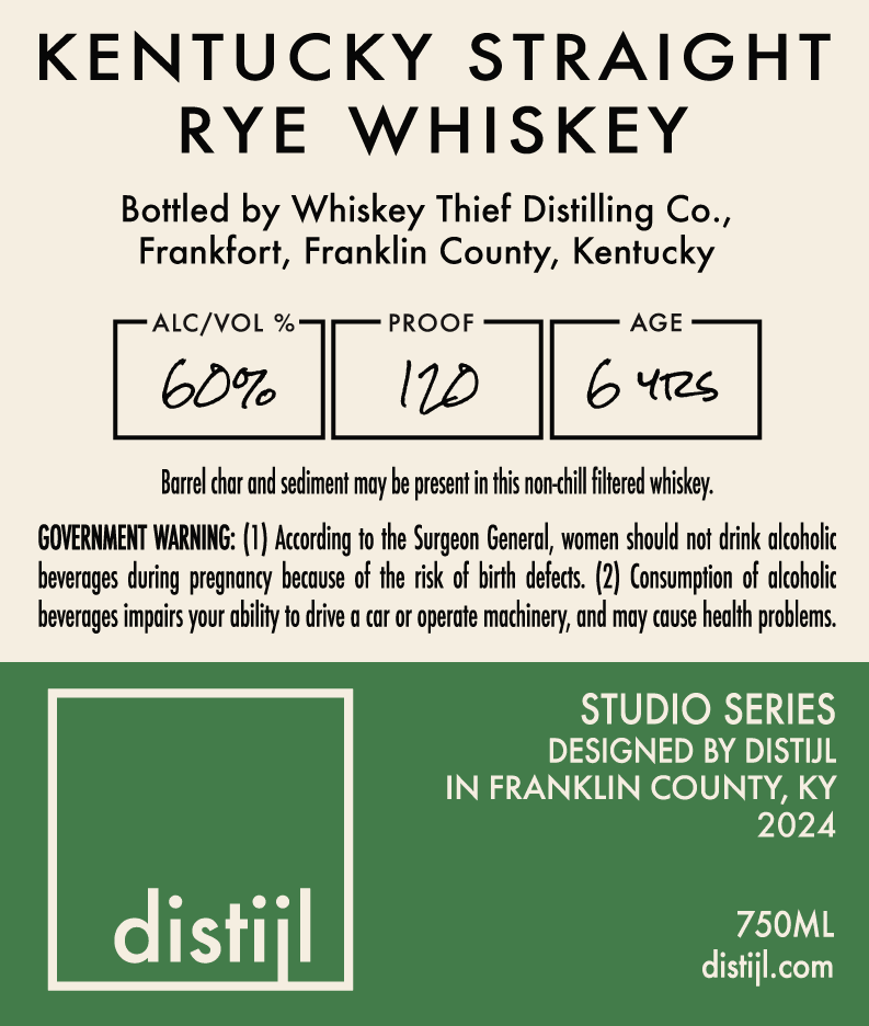 Will &amp; A Way 6 - Year Kentucky Straight Rye Whiskey - 120 Proof - Main Street Liquor