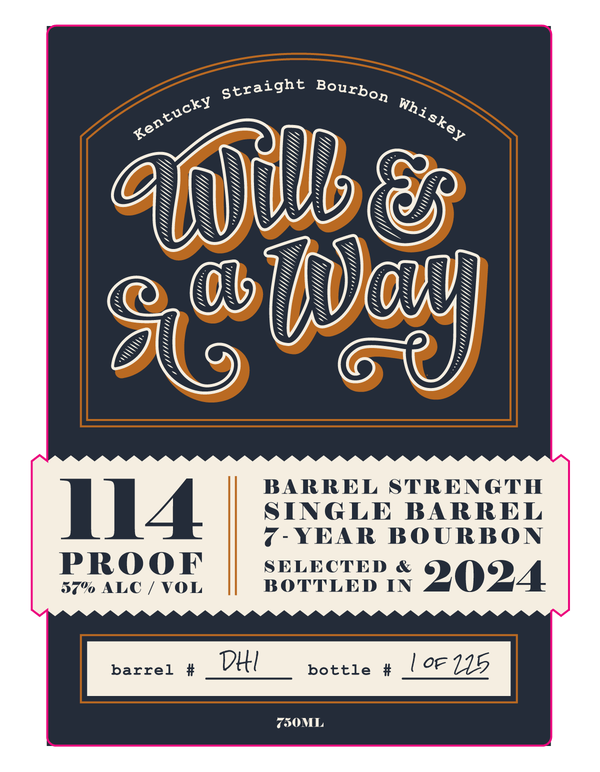 Will & A Way 7 Year Kentucky Straight Bourbon Whiskey - Main Street Liquor