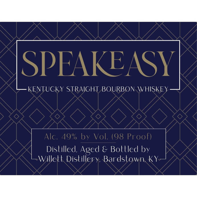 Willett Speakeasy Kentucky Straight Bourbon - Main Street Liquor