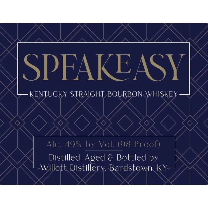Willett Speakeasy Kentucky Straight Bourbon - Main Street Liquor