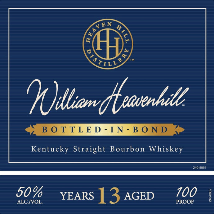 William Heavenhill 13 Year Old Bottled in Bond Bourbon 11th Edition - Main Street Liquor