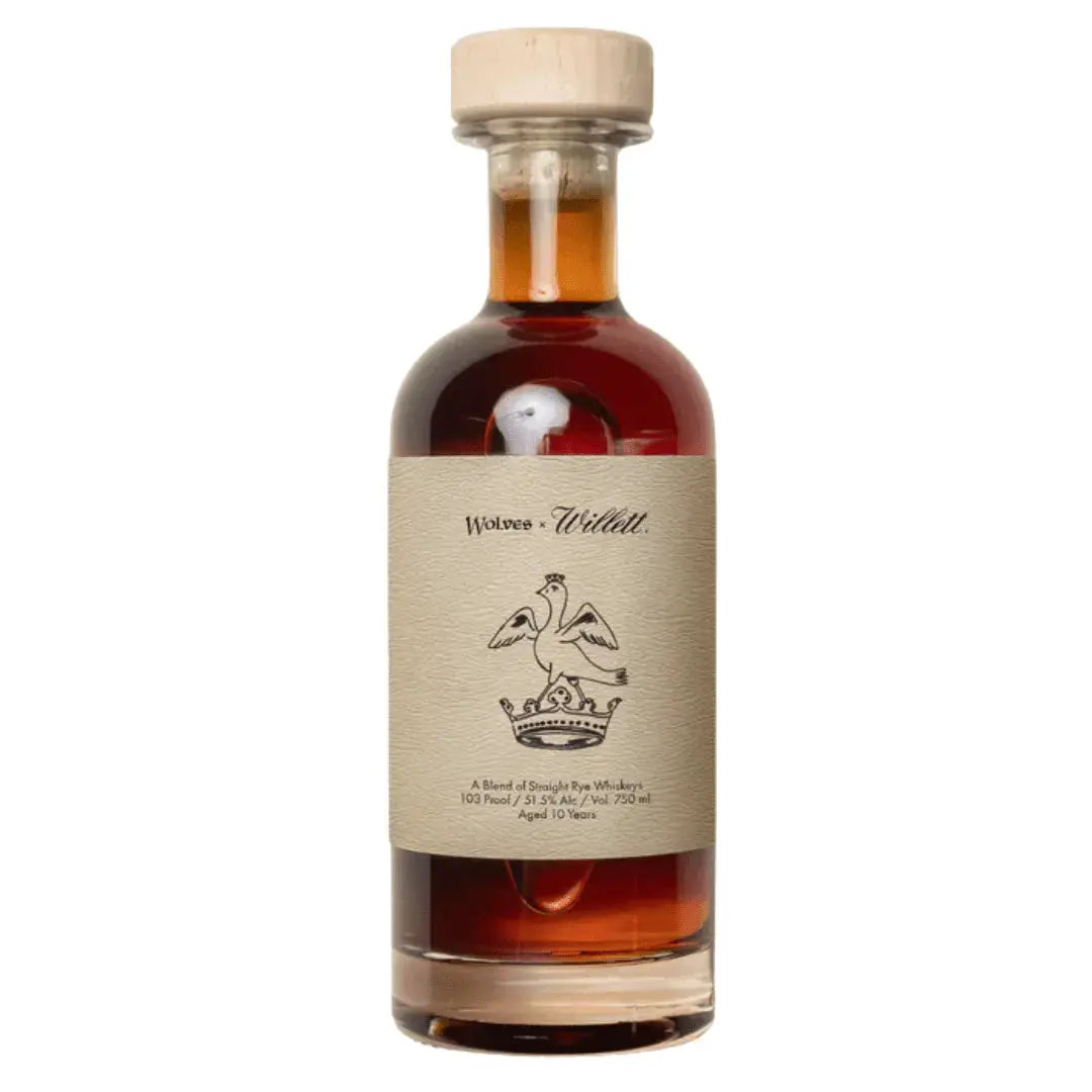 Wolves x Willett Straight Rye Whiskey - Main Street Liquor