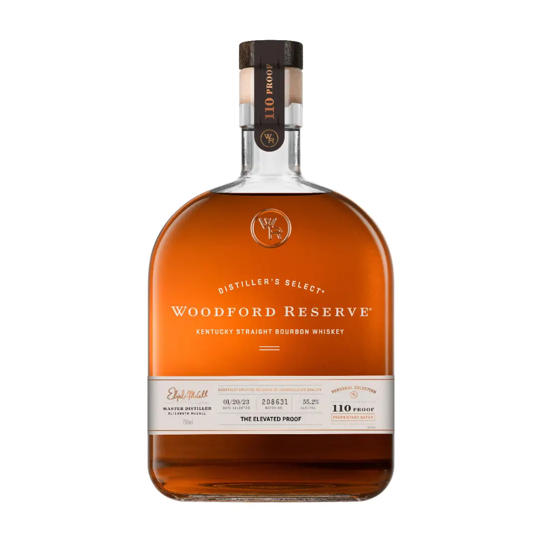 Woodford Reserve 110 Proof Bourbon Whiskey “The Elevated Proof” Store Pick - Main Street Liquor