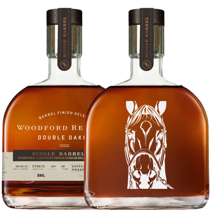 Woodford Reserve Derby Bundle: Kentucky Derby 152 Edition Golden Tempo, 110 Proof “The Elevated Proof,” Double Oaked Single Barrel Strength “BML” Barrel Pick - Main Street Liquor