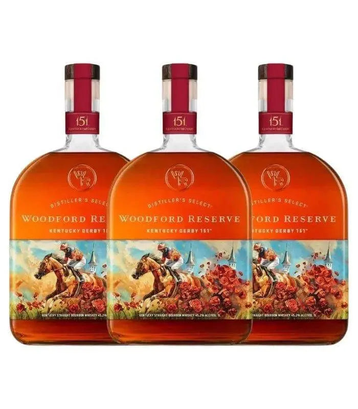 Woodford Reserve Kentucky Derby 151 3 - Pack (PRE - ORDER) - Main Street Liquor