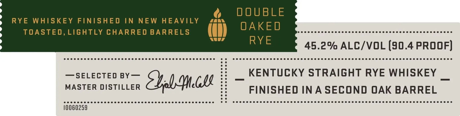 Woodford Reserve Master's Collection Double Oaked Rye Barrel Finish Select - Main Street Liquor