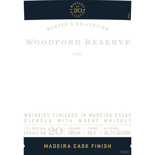 Woodford Reserve Master’s Collection Madeira Cask Finished - Main Street Liquor
