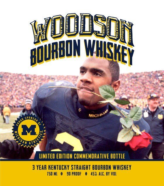 Load image into Gallery viewer, Woodson Bourbon Whiskey Limited Edition Michigan Commemorative Bottle - Main Street Liquor
