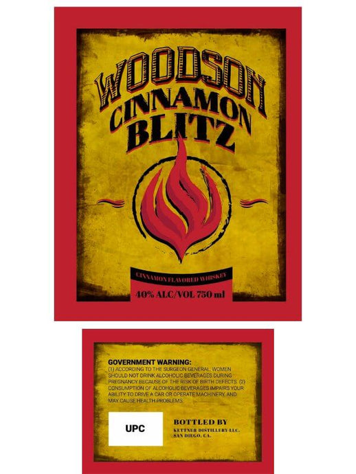 Woodson Cinnamon Blitz Cinnamon Flavored Whiskey - Main Street Liquor