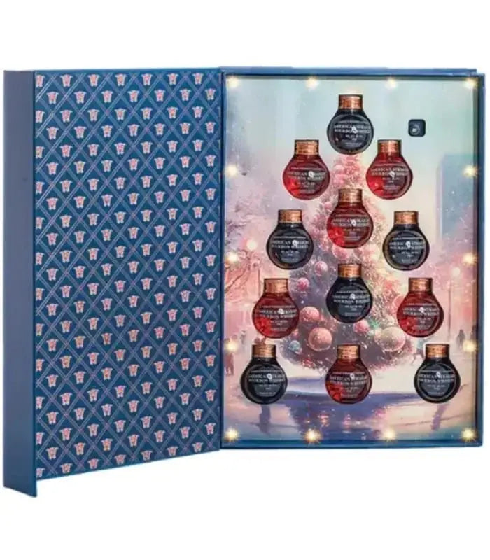 World Whiskey Society Best Holiday Wishes Bourbon Ball Ornament Gift Set - Main Street Liquor