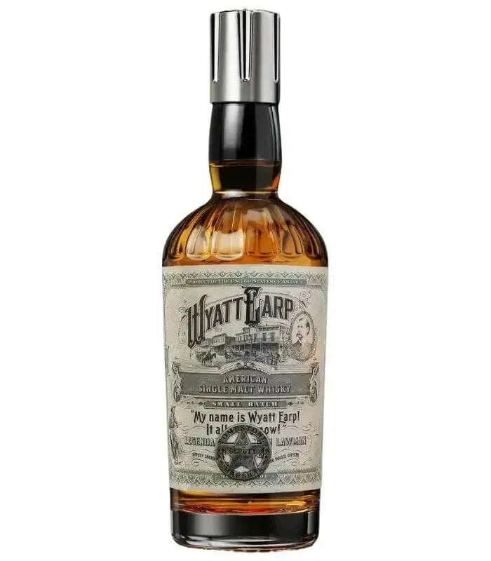 Wyatt Earp Small Batch American Single Malt Whiskey 750mL - Main Street Liquor