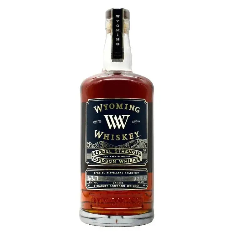 Wyoming Whiskey Barrel Strength Limited Edition Aged in New Charred Oak 127.4 Proof - Main Street Liquor