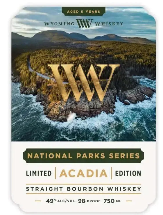 Wyoming Whiskey National Parks Series Acadia Edition Bourbon - Main Street Liquor