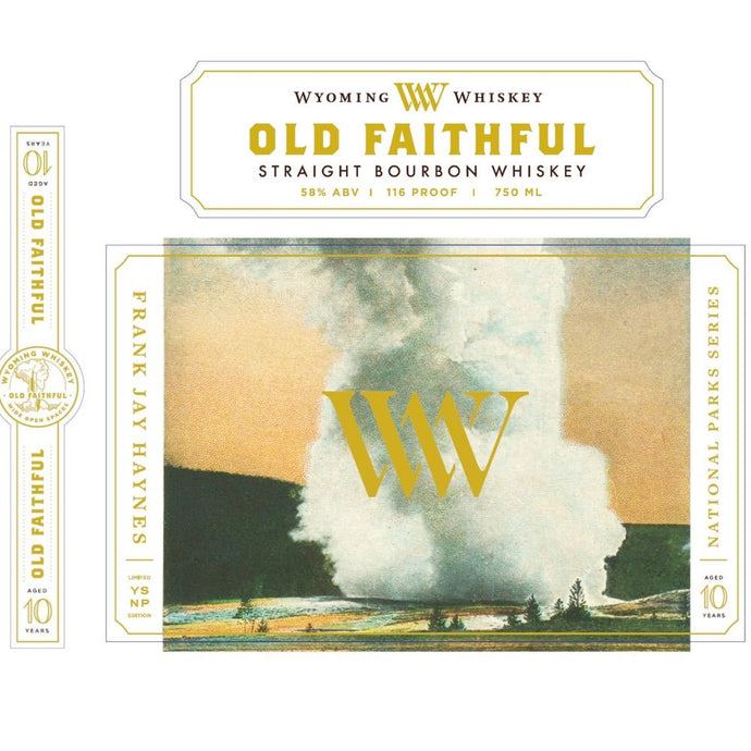 Wyoming Whiskey Old Faithful 10 Year Old Bourbon - Main Street Liquor