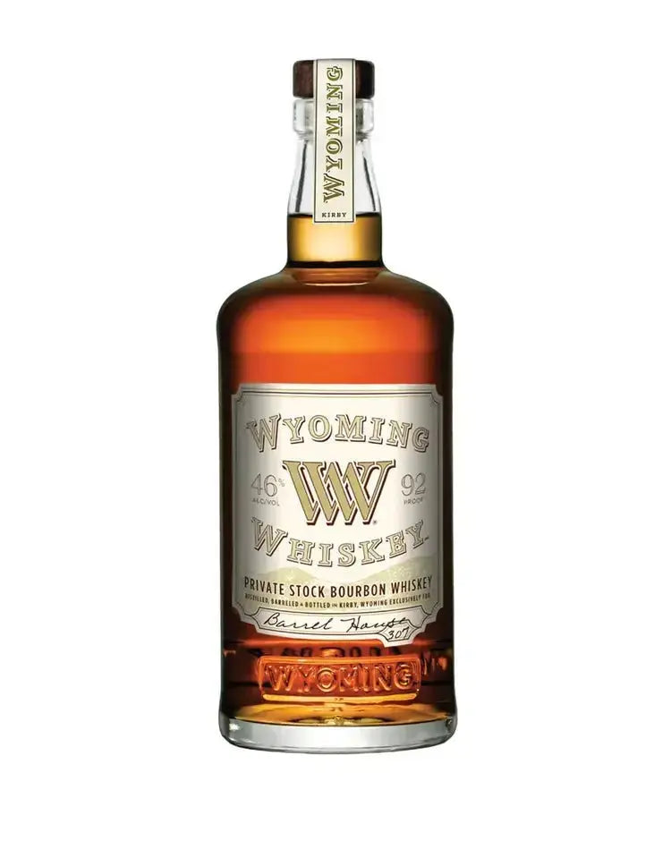 Wyoming Whiskey Private Stock Bourbon Whiskey Barrel Harvest Edition 92 Proof - Main Street Liquor