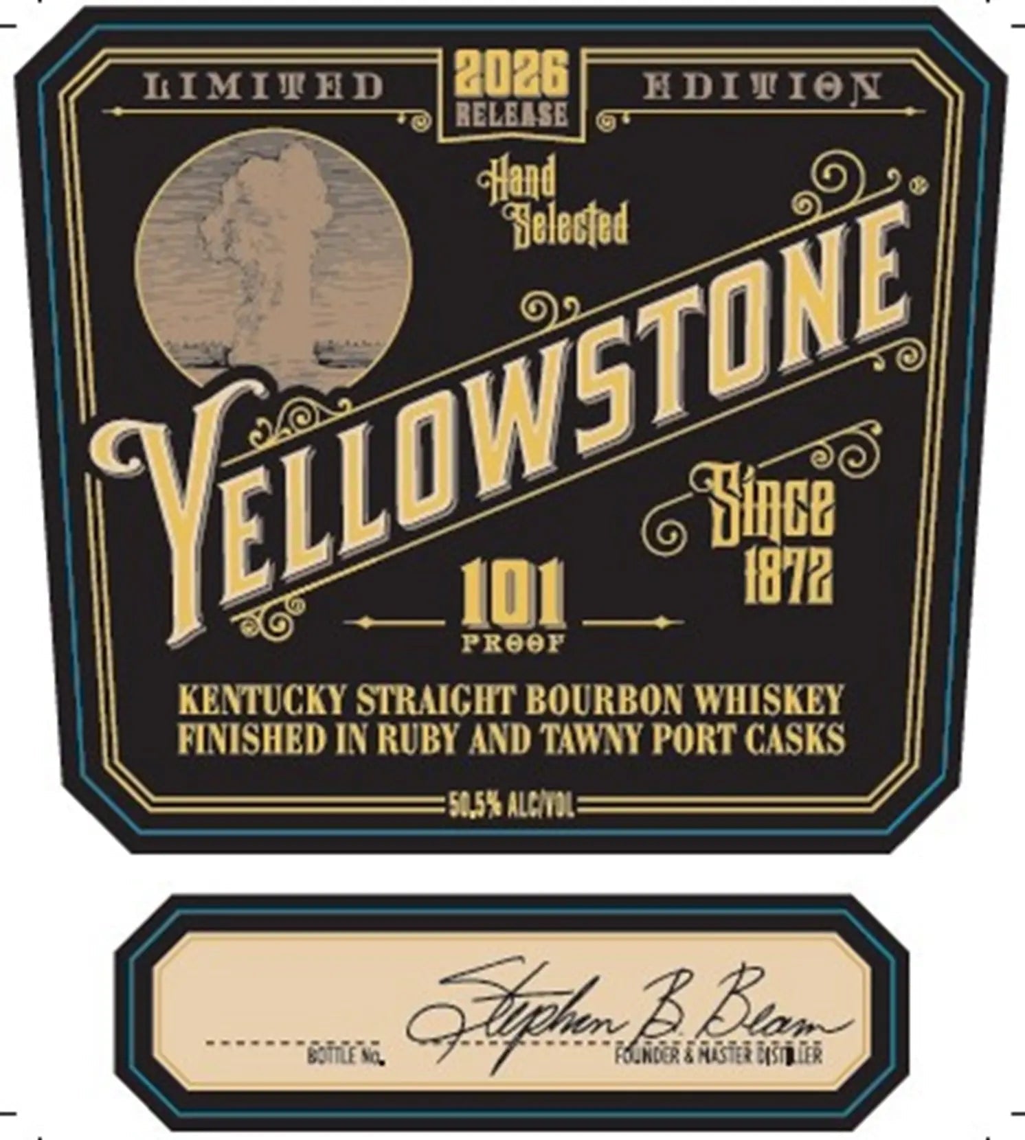 Yellowstone 2026 Limited Edition Bourbon Finished in Ruby and Tawny Port Casks - Main Street Liquor