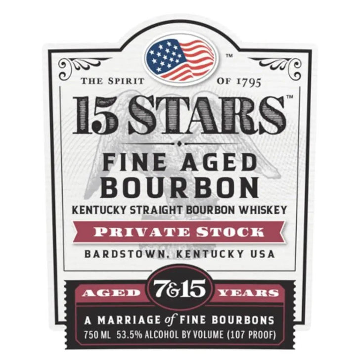 15 Stars Private Stock 7 &amp; 15 Years - Main Street Liquor