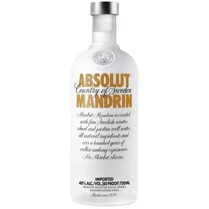 Absolut Mandrin Vodka - Main Street Liquor