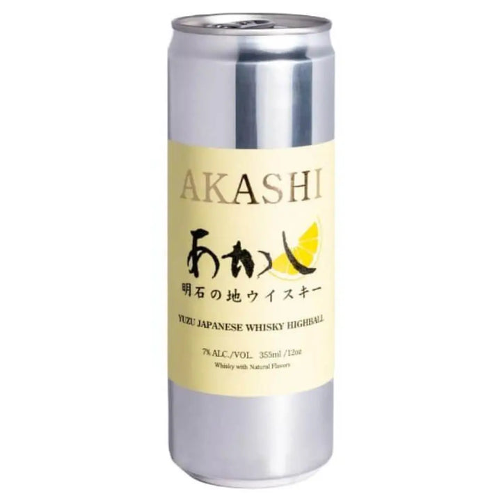 Akashi Yuzu Japanese Whisky Highball 4pk - Main Street Liquor