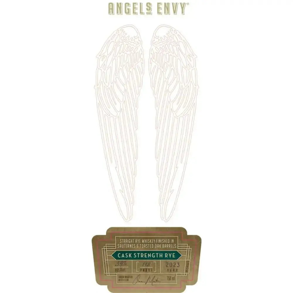 Angel's Envy Cask Strength Rye Whiskey 2023 - Main Street Liquor