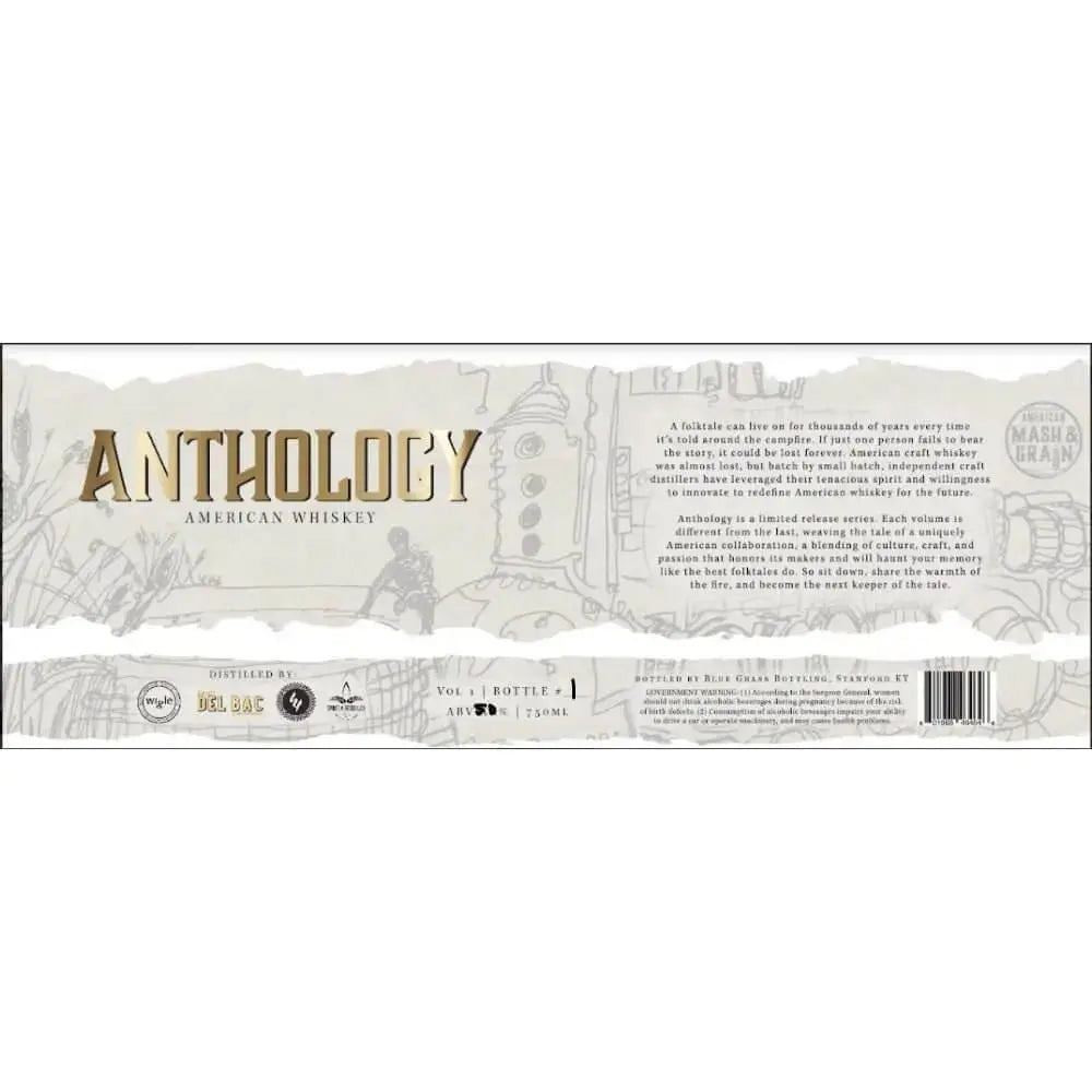 Anthology American Whiskey Vol 1 - Main Street Liquor