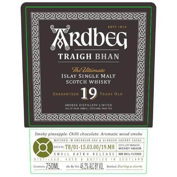 Ardbeg Traigh Bhan 19 Year Old - Main Street Liquor