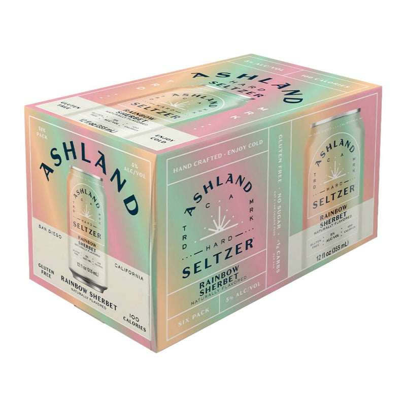 Load image into Gallery viewer, Ashland Hard Seltzer Rainbow Sherbet 6PK - Main Street Liquor
