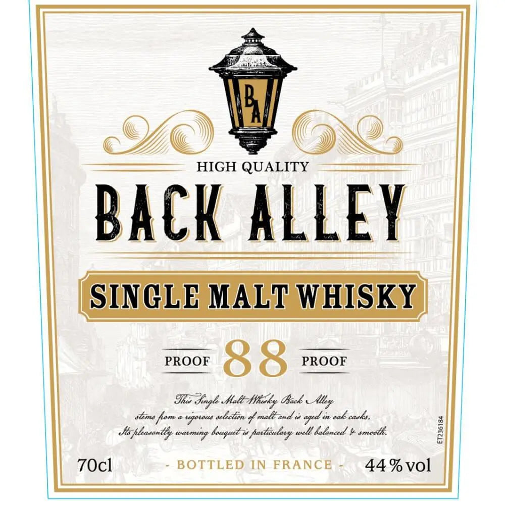 Back Alley Single Malt Whisky - Main Street Liquor