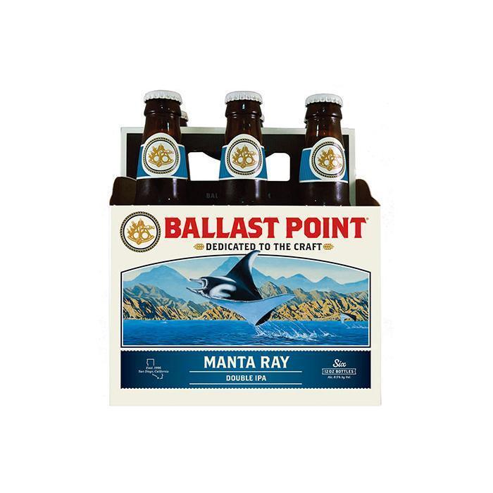 Load image into Gallery viewer, Ballast Point Manta Ray Double IPA - Main Street Liquor
