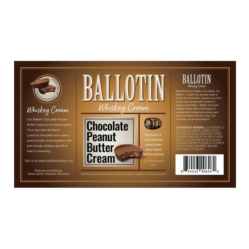 Load image into Gallery viewer, Ballotin Chocolate Peanut Butter Cream - Main Street Liquor
