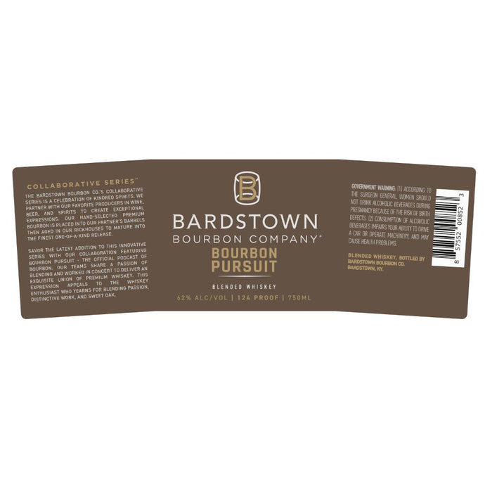 Bardstown Bourbon Company Bourbon Pursuit Blended Whiskey - Main Street Liquor