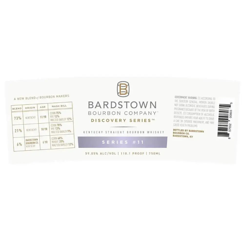 Bardstown Bourbon Company Discovery Series 11 - Main Street Liquor