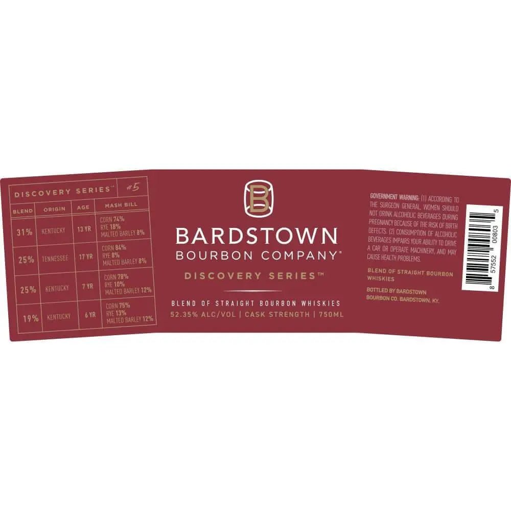 Bardstown Bourbon Company Discovery Series 5 - Main Street Liquor