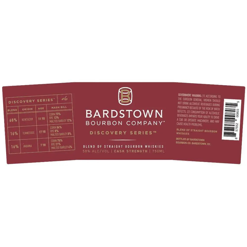 Bardstown Bourbon Company Discovery Series #6 - Main Street Liquor