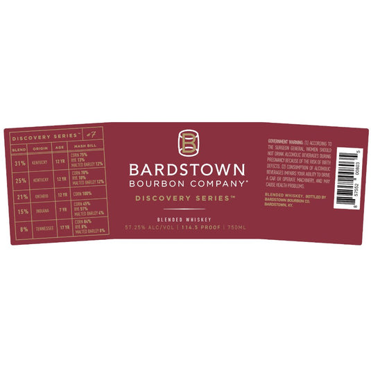 Bardstown Bourbon Company Discovery Series