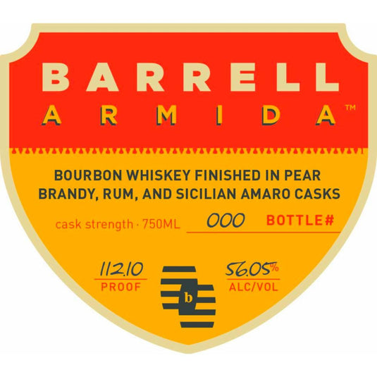 Barrell Armida Bourbon Whiskey - Main Street Liquor