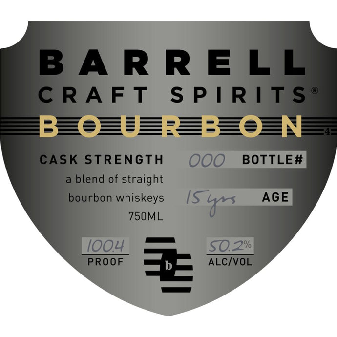 Barrell Bourbon 15 Year Old Cask Strength Blended Bourbon - Main Street Liquor