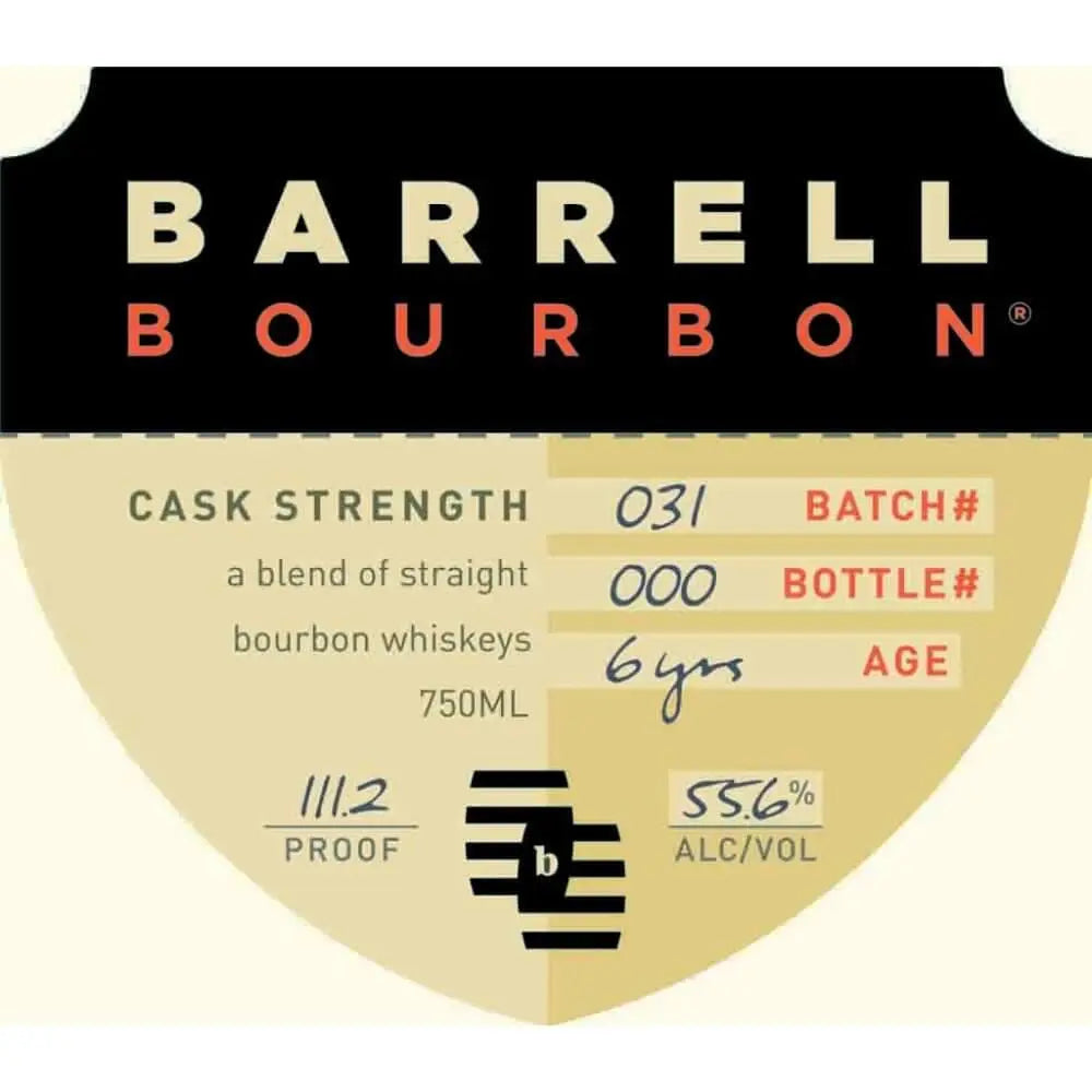Barrell Bourbon Batch 031 - Main Street Liquor