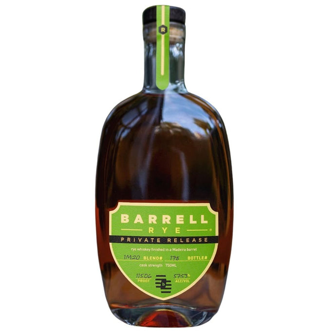 Barrell Craft Spirits Private Release Rye Whiskey - Main Street Liquor