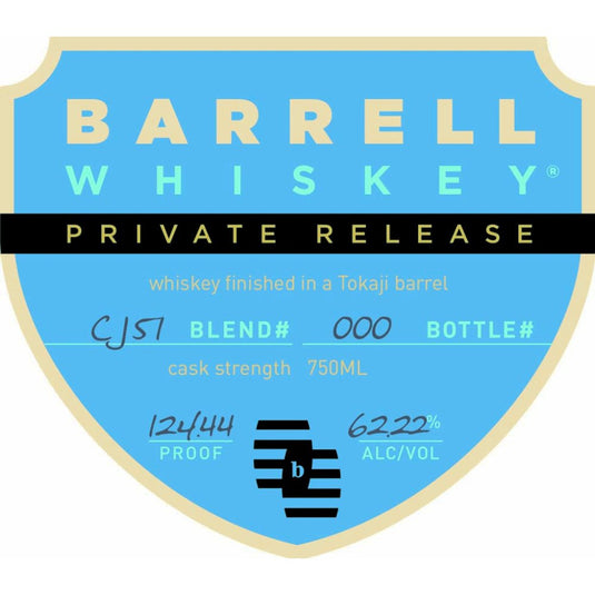 Barrell Whiskey Private Release AJ51 - Main Street Liquor