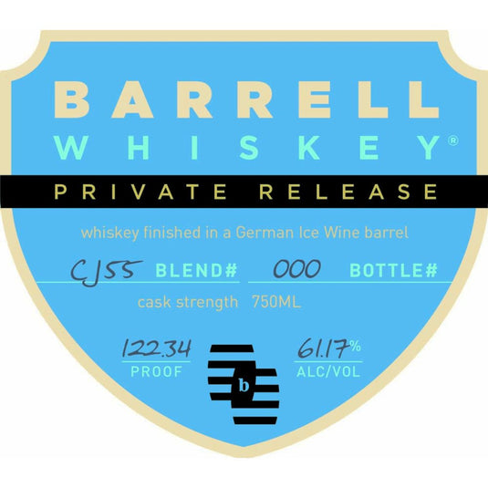 Barrell Whiskey Private Release CJ55 - Main Street Liquor