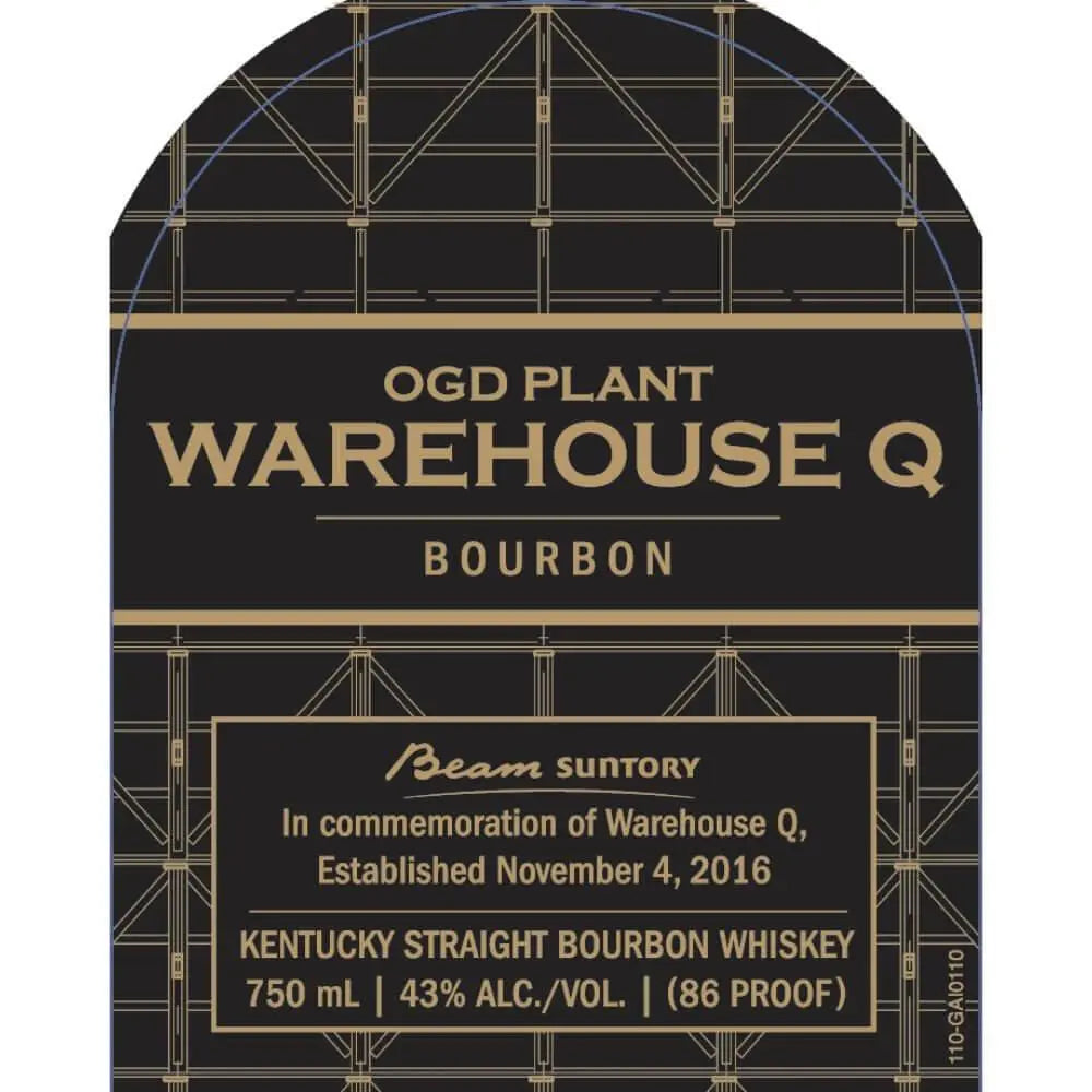 Beam Suntory OGD Plant Warehouse Q Bourbon - Main Street Liquor