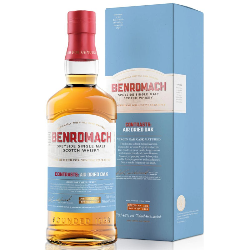 Load image into Gallery viewer, Benromach Contrasts: Air Dried Oak 2023 Release - Main Street Liquor
