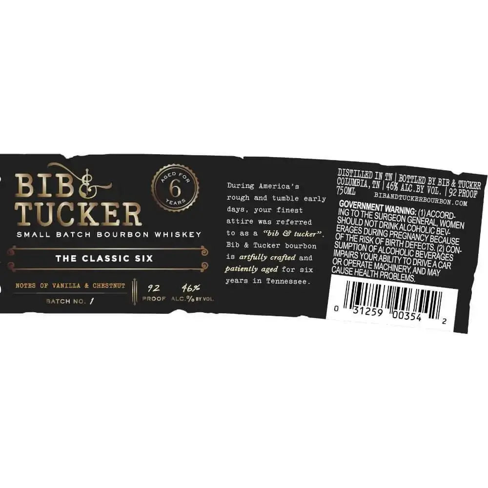 Bib &amp; Tucker The Classic Six Small Batch Bourbon - Main Street Liquor