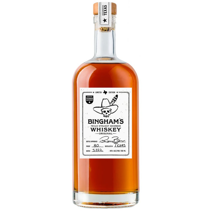 Load image into Gallery viewer, Bingham&#39;s Bourbon Original A Certified Texas Whiskey™ by Ryan Bingham - Main Street Liquor
