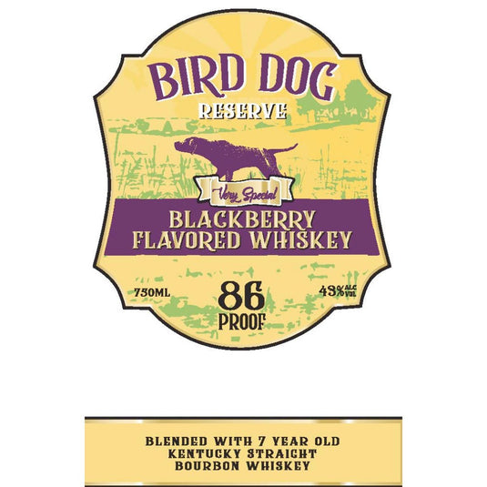 Bird Dog Reserve Blackberry Flavored Whiskey - Main Street Liquor